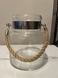 Glass Tabletop Lantern