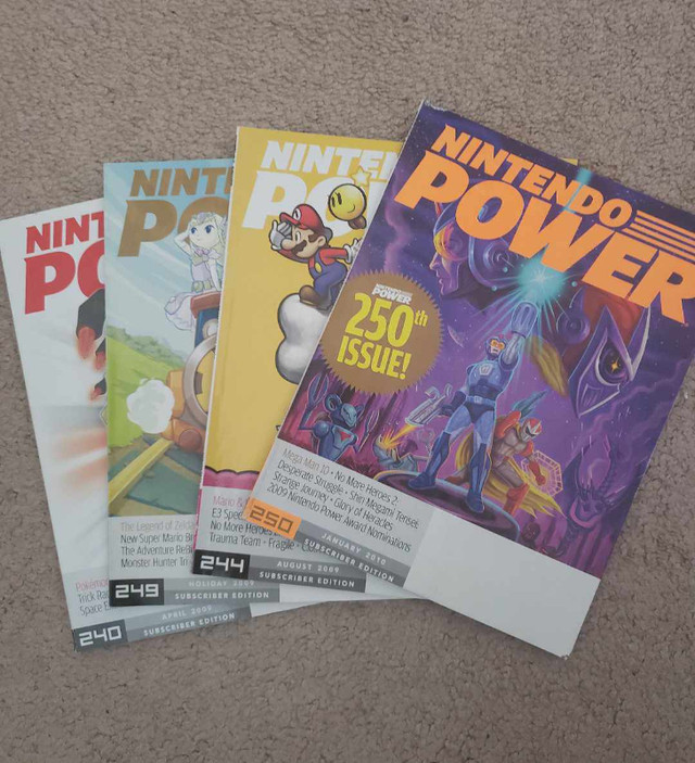 Nintendo Power Issue #239-250 (Subscriber Edition) + #219 not SE in Magazines in Kitchener / Waterloo - Image 2