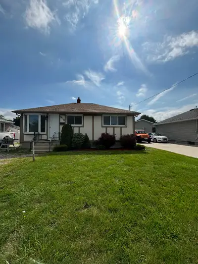 Newly renovated 3 Bedroom Bungalow on the main floor. You would have use of the fenced in Backyard,...