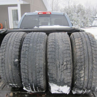 Set of Michelin Latitude Ice Snow Tires 235/65R16