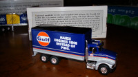 Diecast GULF delivery truck 1/64