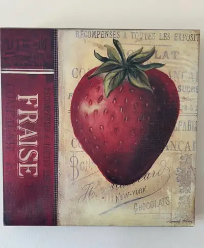  Strawberry Picture Wall Art, View more
