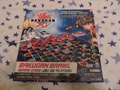Jeu Bakugan Battle Brawlers board game COMPLET, comme NEUF. Demande 15$. Possibilité de livraisons à...