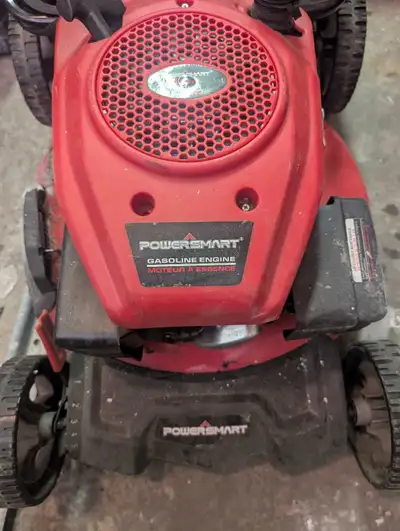 Gas Lawn Mower PowerStart 161cc push mower , View more