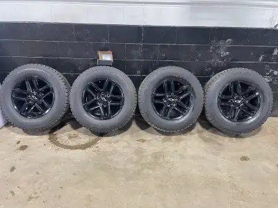 Selling (4) 275/65R18 Winter Tires and Factory Rims - Came off of a 2022 Chevy Silverado LT Trail Bo...