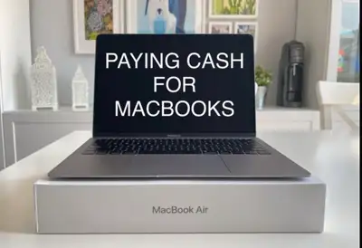 Top Dollar for Apple MacBooks, View more