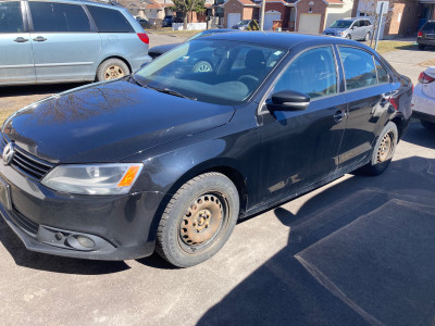 VW Jetta Black manual 2014