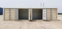 Shipping Container with 4 x Side Doors