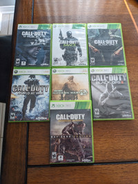 Xbox 360 Call of Duty used video games for $10 each -see listing