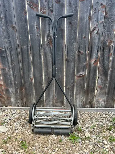 Push mower in good shape. Selling because we bought an electric mower