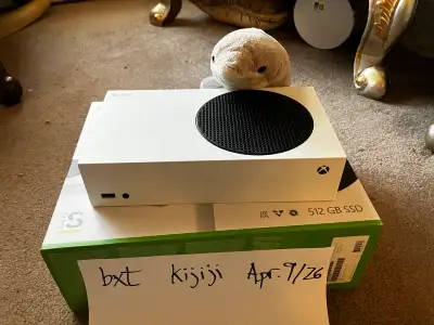 Pristine Xbox Series S 512GB - Low Hrs Original Packaging, View more
