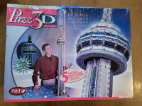 CN Tower 3D puzzle (Glows in the Dark!) -  761 pieces