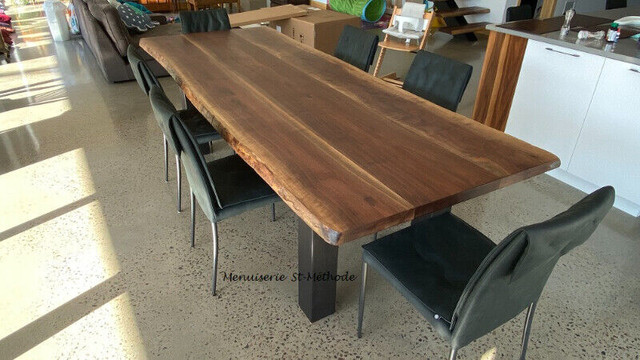 table conférence, table cuisine, table bois, table rustique dans Mobilier de salle à manger et cuisine  à Longueuil/Rive Sud