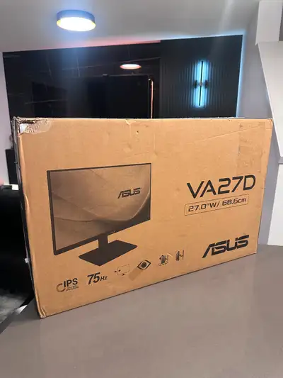 NEW Sealed - ASUS 27” Monitor, 1080P HDMI, View more
