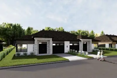 GRANDE MAISON NEUVE 51/2 Garage Thermopompe Balayeuse centrale Cour cloturée Libre 1 juin ou 1 juill...