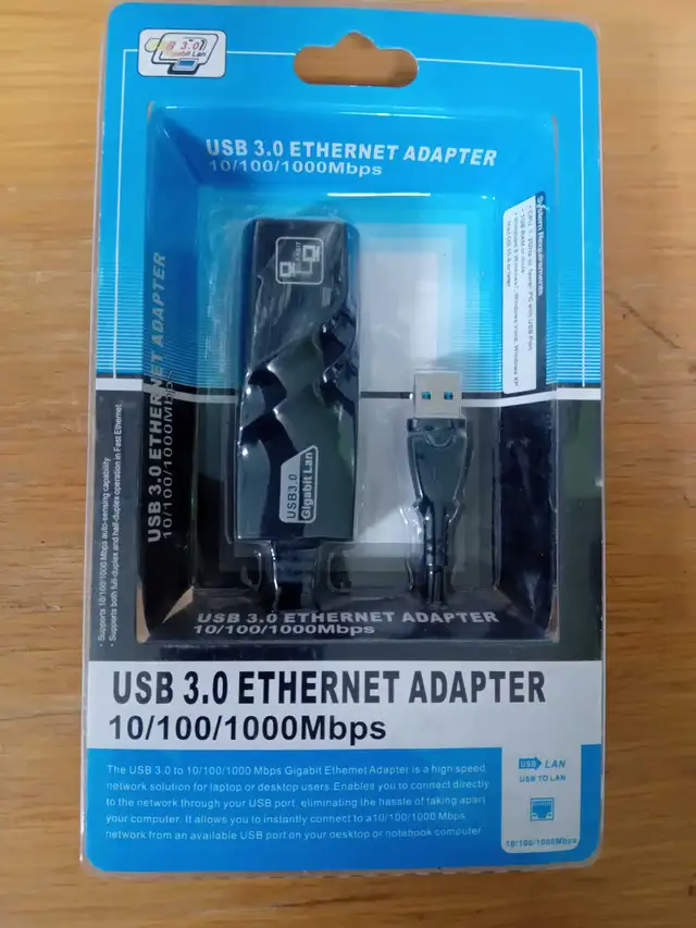 USB 3.0 Ethernet Adapter414908277378918400