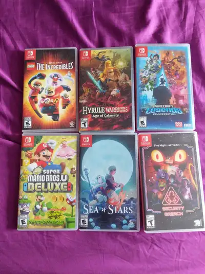 Nintendo Switch games, View more