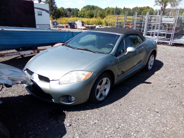 2 MITSUBISHI ECLIPSE CONVERTIBLE 2008"""POUR MECANICIENS"""