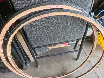New 27 x 1" Bicycle tires., View more