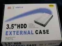 3.5" SATA External Case Enclosure (with HDD), IDE for Laptop