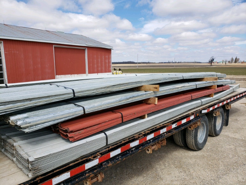 Barn Tin, roofing steel, barn cladding, sheet metal Other Stratford