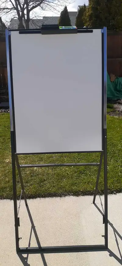 Quartet Futura Adjustable/Convertible Presentation Easel with Whiteboard, 24" x 36" Adjustable easel...