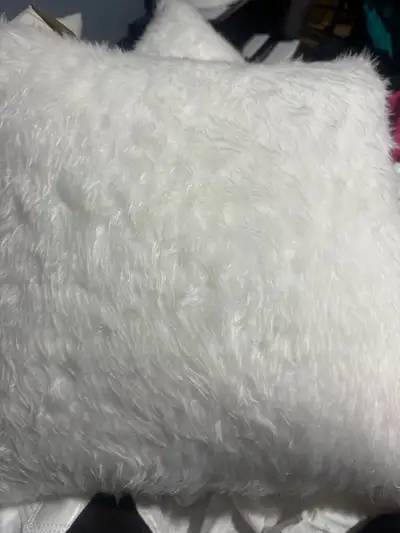 Fuzzy Pillow   Never used, View more