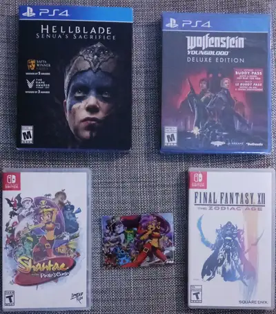 Jeux PS4 et Switch Nintendo Switch games Prix sur demande, View more
