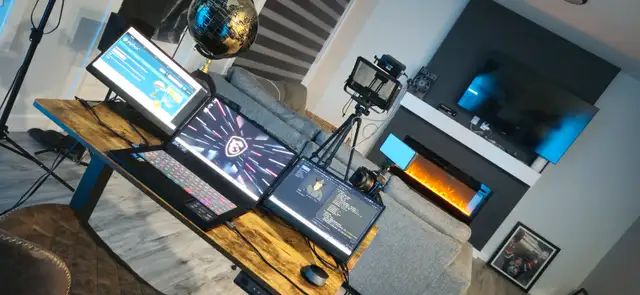3 screen modified MSI GS66 Stealth 64gb/2TB in Laptops in Edmonton - Image 4