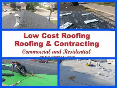Low Cost Roofing Commercial and Residential Install/Repair, View more