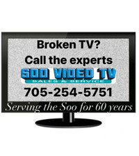 TV repairs & more!  Soo Video TV