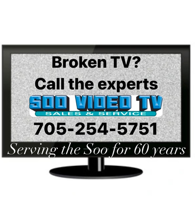 TV repairs & more!  Soo Video TV in CDs, DVDs & Blu-ray in Sault Ste. Marie