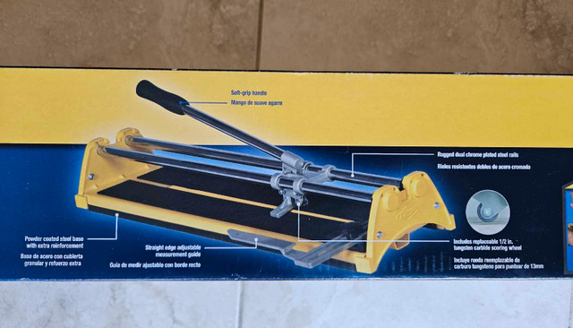 Qep 20" Tile Cutter + Spacers (included free) in Hand Tools in City of Toronto - Image 4