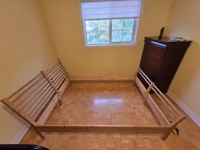 IKEA  bed frame with Matress, View more