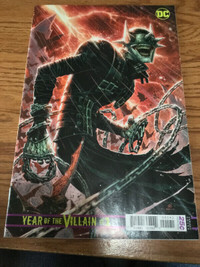 Year of the Villian #1 Batman who laughs cover