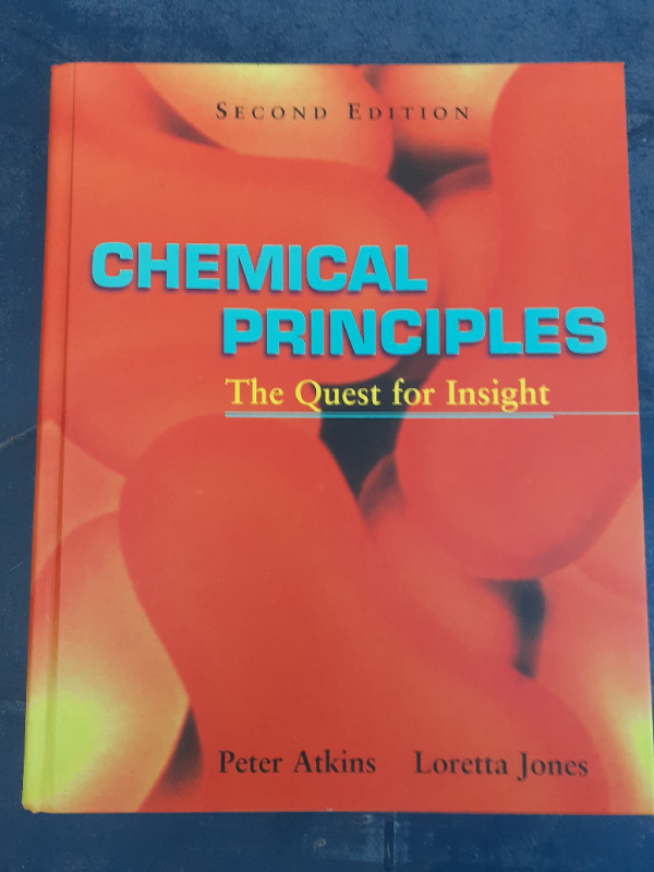 Chemical Principles : 2nd Ed. -by Atkinson, Peter W.; Jones in Textbooks in City of Halifax