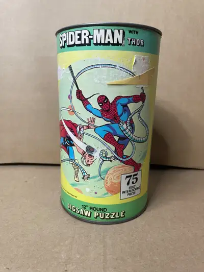 Vintage 1974 Spider-Man Puzzle, View more