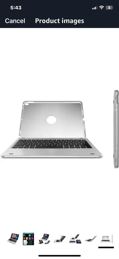iPad keyboard/case, View more