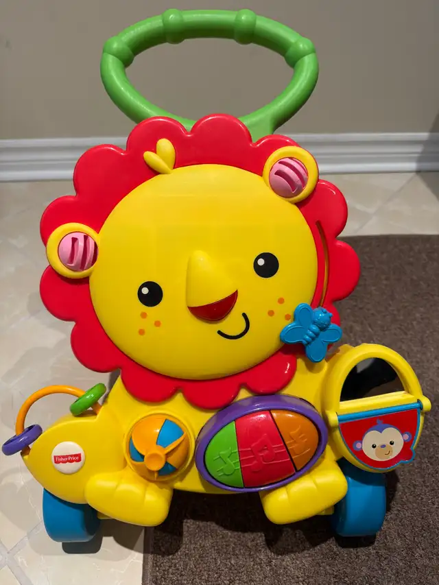 Fisher-Price Musical Lion Walker – Great Condition! in Toys in Ottawa - Image 2