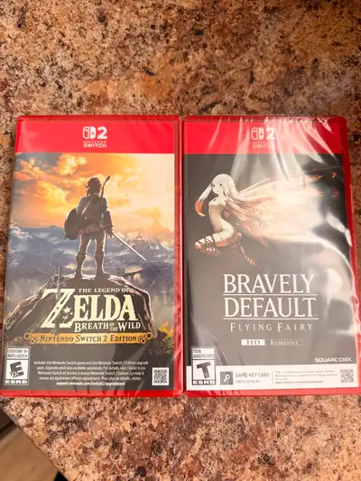 Legend of Zelda Breath of the Wild, Bravely Default Remastered, View more