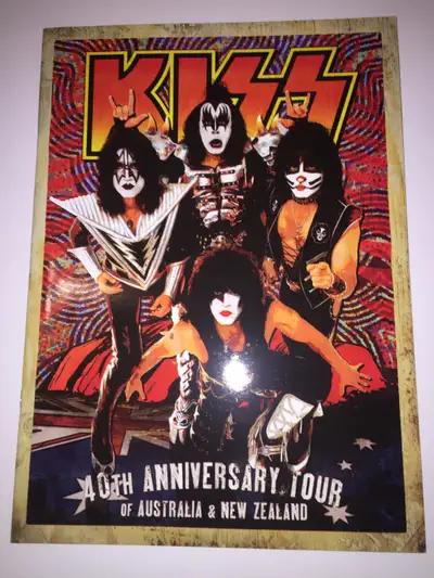 KISS 40th anniversary tourbook/Australia & New Zealand, View more