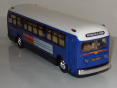 Modèle Diecast...De ma collection...Autobus flambant neuf...Tout Diecast...Mesure 8 pouces...Echelle...