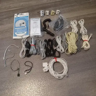 Various Telephone Accessories Some Are Brand New Excellent Condition $5 And Up