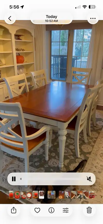 Dining table & 6 chairs, View more