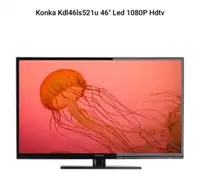 Konka Kdl46ls521u 46" Led 1080P HDTV