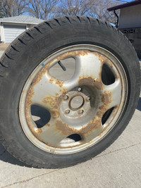 4 Winter Tires and Rims for Sale