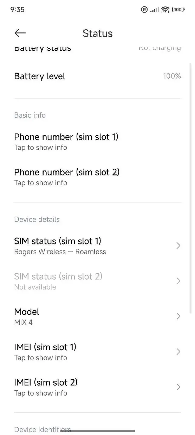 xiaomi mix4 dual sim fullscreen phone 9.9of 10 in Cell Phones in City of Toronto - Image 4