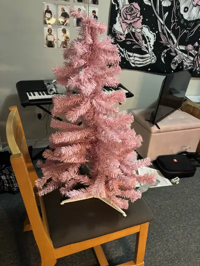 Pink Christmas Tree, View more