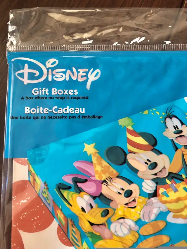 Disney Gift Wrap Box Mickey Mouse Present 65170903404674121