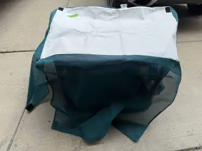 H.U.B. International crate shade cover. Quality piece made to last. In good condition. - Solid white...